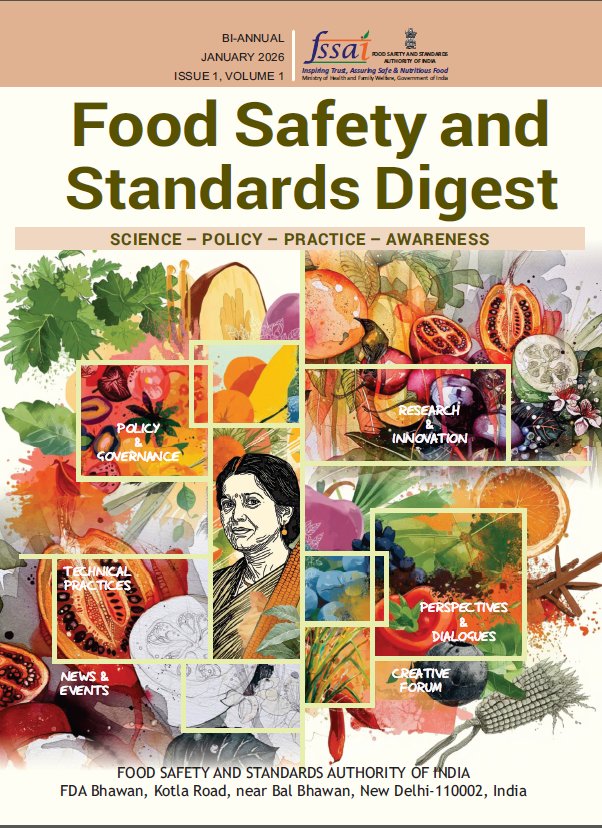Food Safety and Standards Digest - Inaugural Issue Cover