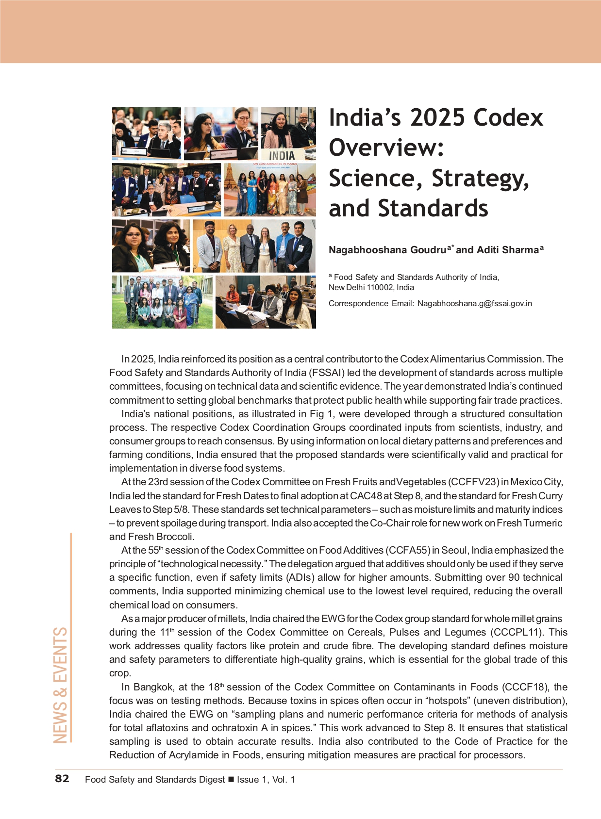 India's 2025 CODEX Overview