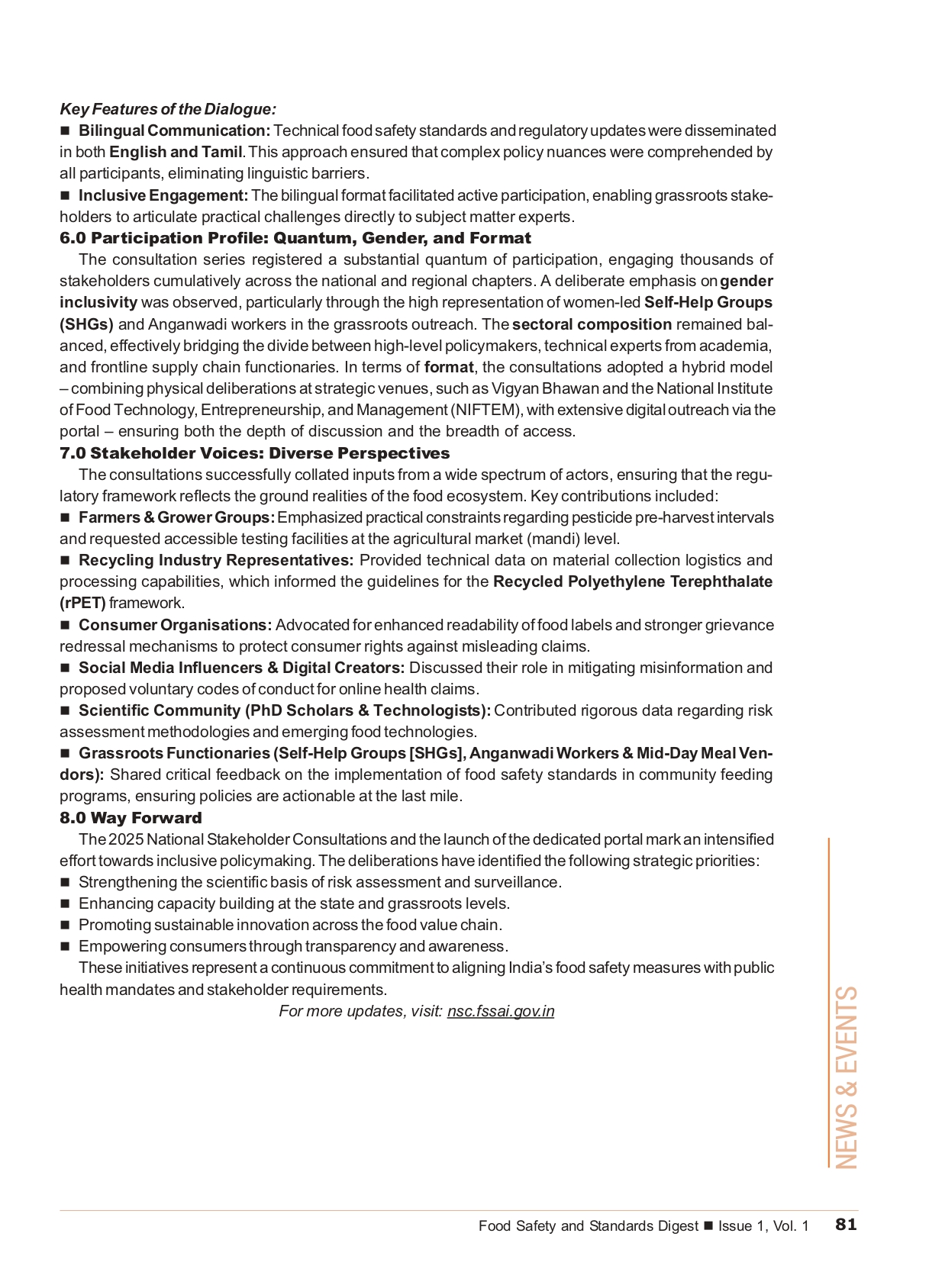 Shaping Food Policies through 'Jan Bhagidari'
